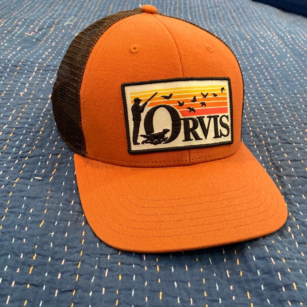 Orvis adjustable trucker hat